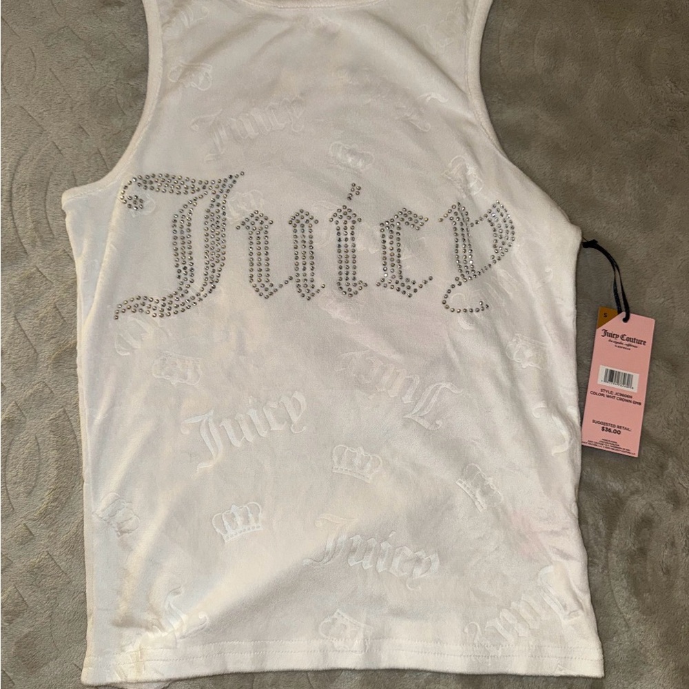 Juicy Couture White Sleepwear Short Set